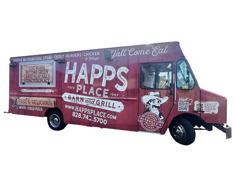 Food Truck Wrap Wrap On A Food Truck